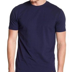 3/$20 Tailored Recreation Premium Navy Blue Crewneck Tshirt, Large